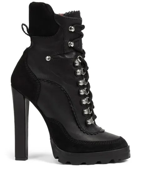 Dsquared2 ботильоны с закругленным носком, черный