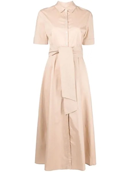 Woolrich tied-waist shirt dress