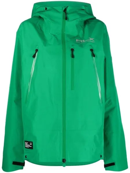 RLX Ralph Lauren ветровка Patrol с капюшоном, зеленый
