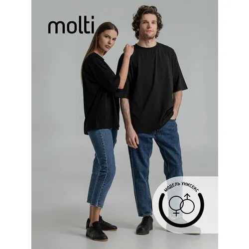 Футболка molti, размер XL/XXL, черный