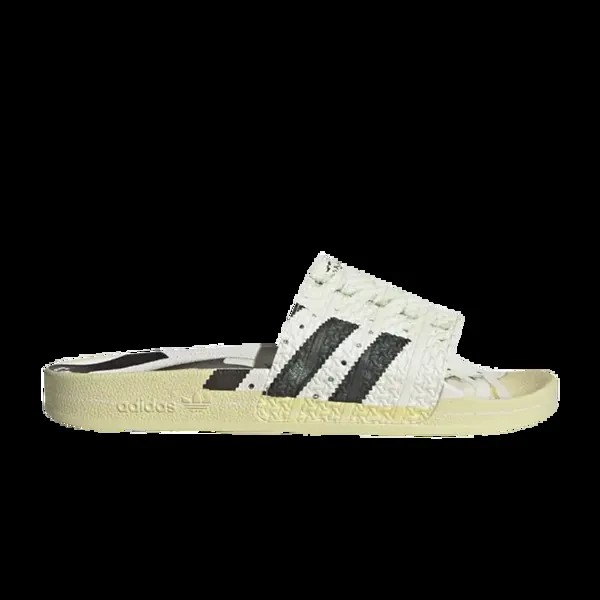 Кроссовки Adidas Adilette Slides, белый