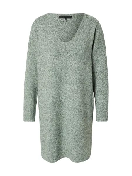 Вязанное платье Vero Moda, пестрый зеленый