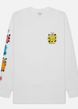 Мужской лонгслив Vans x SpongeBob SquarePants Airbrush, цвет белый, размер L