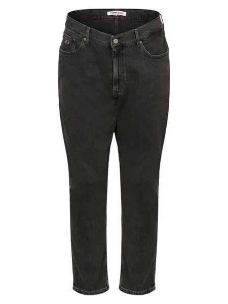 Джинсы райан большие и высокие Tommy Jeans, черный