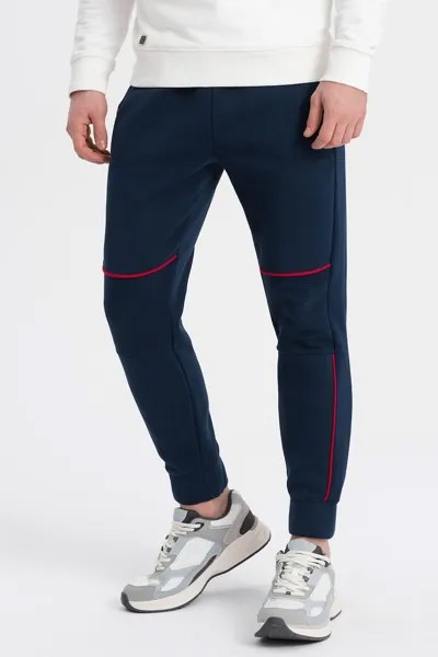 Спортивные брюки с контрастами Ombre, синий