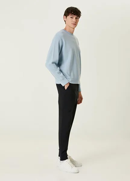 Шерстяные брюки Wooyoungmi, синий