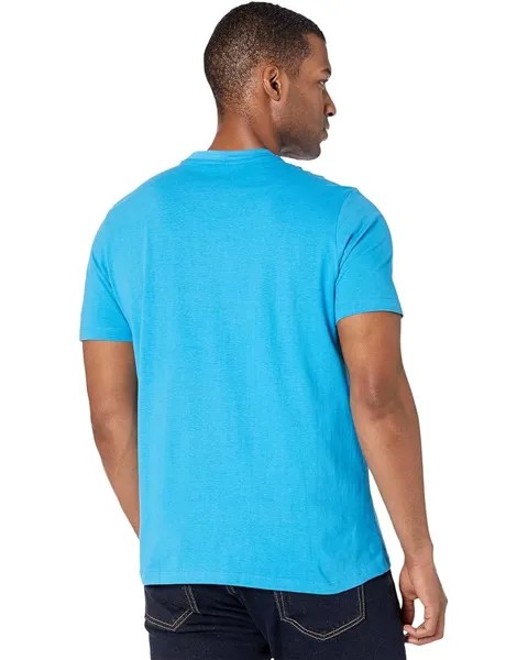 Футболка U.S. POLO ASSN. Solid Crew Neck Pocket T-Shirt, цвет Blue Fin