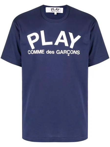 Comme Des Garçons Play футболка с логотипом