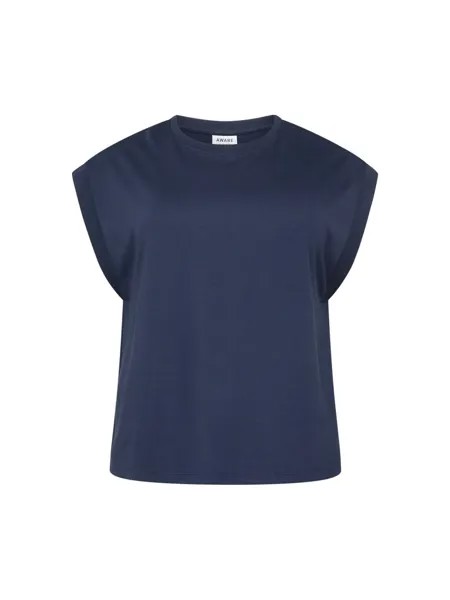 Блузка Vero Moda Curve Everly, темно-синий