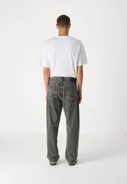 Джинсы-бойфренды JJIEDDIE JJORIGINAL Jack & Jones, черный деним