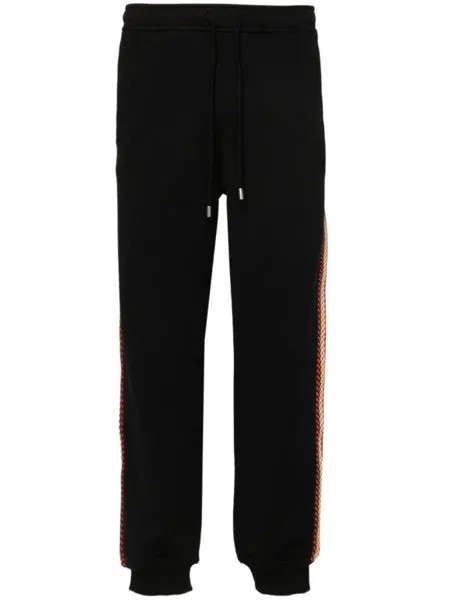 Lanvin спортивные брюки с полосками, черный