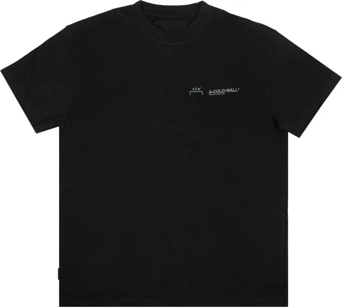Футболка A-Cold-Wall* ACW Logo T-Shirt 'Black', черный