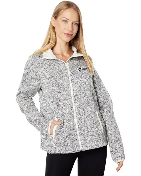 Куртка Columbia Sweater Weather Full Zip, цвет Chalk Heather