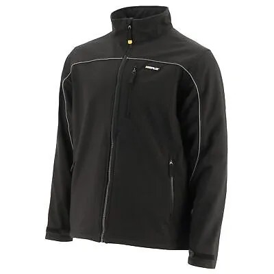 Мужская куртка Caterpillar Soft Shell Black XL Аксессуары для одежды Полиэстер
