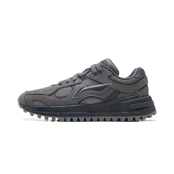 Кроссовки LINING Wind Rider 2.0 Lifestyle Shoes Women's Low-top Ink Gray / Slate Gray, серый