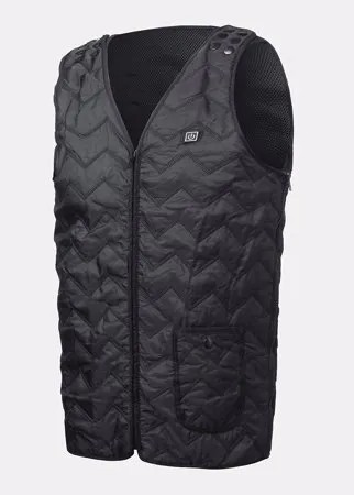 Mens 3 Level Smart Heated Warm Zipper Adjustable Size Washable Vests Functional Vest