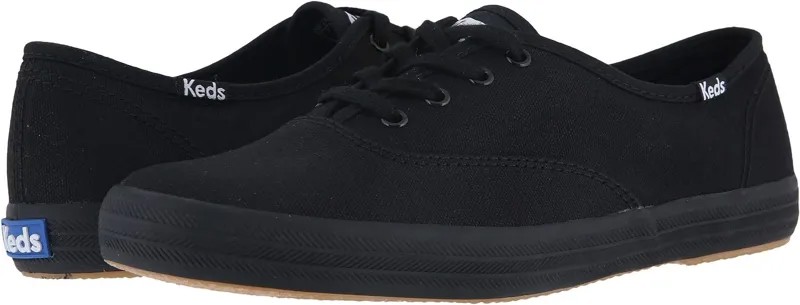 Кроссовки Champion Canvas Lace-Up Keds, цвет Full Black