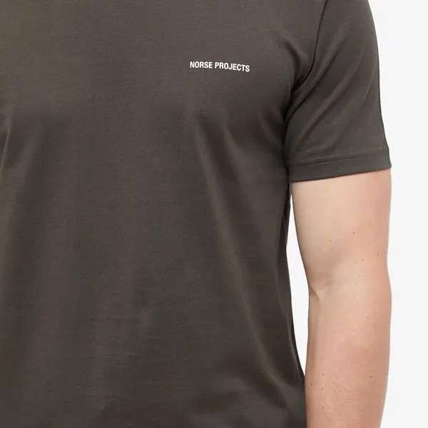 Norse Projects Футболка с логотипом Yoga Standard, зеленый