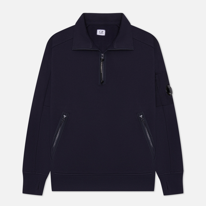 Мужская толстовка C.P. Company Stand Collar Diagonal