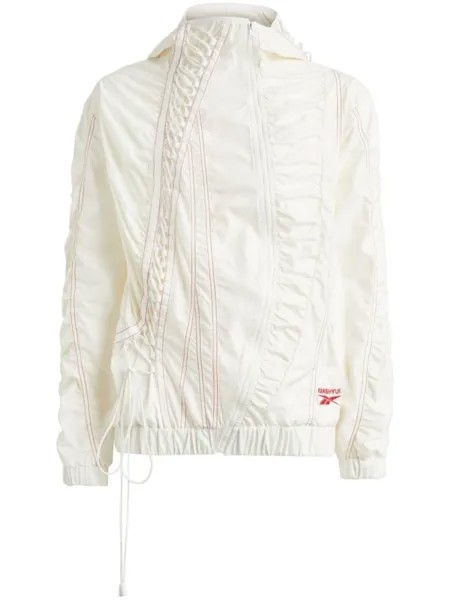 Reebok LTD куртка с капюшоном и шнуровкой, белый