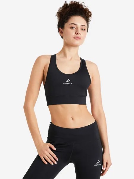 Спортивный топ бра Demix, Черный