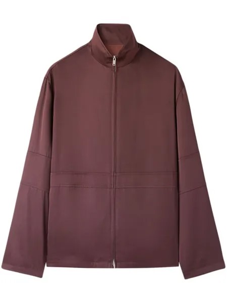 Jil Sander спортивная куртка со вставками, красный