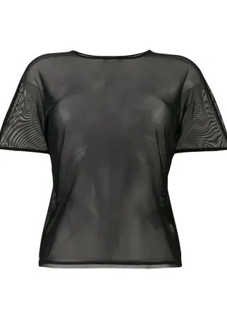 Y-3 топ в сетку с логотипом