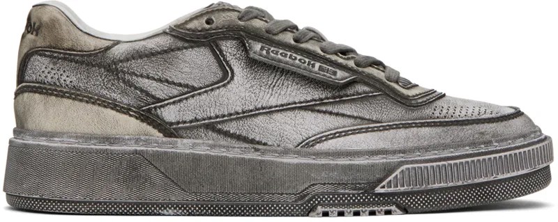 Серые кроссовки Club C LTD Reebok Classics, цвет Gravel wash