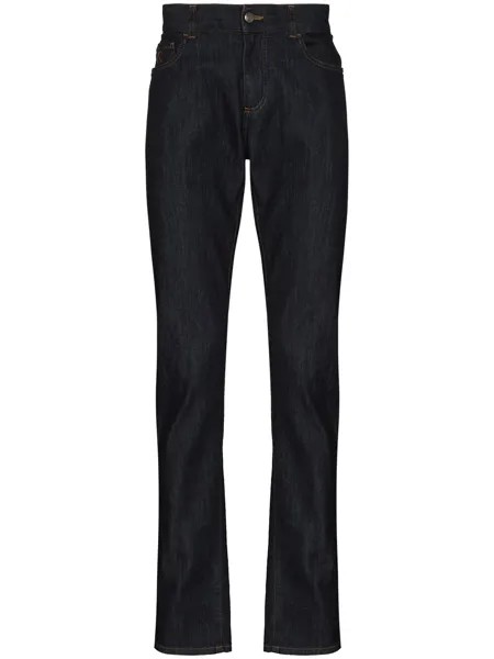 Canali джинсы кроя слим