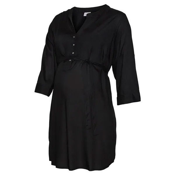 Рубашка Mamalicious Mercy Lia Maternity 3/4, черный