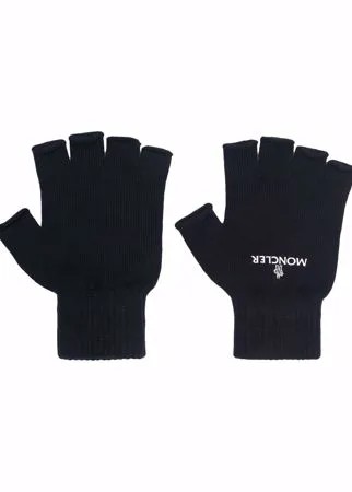 Moncler перчатки-митенки с логотипом