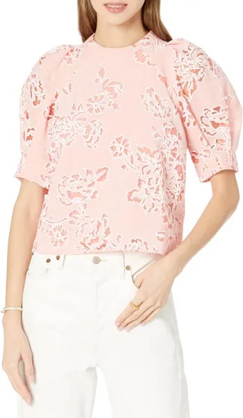 Блузка Meliiha с пышными рукавами Ted Baker, коралловый