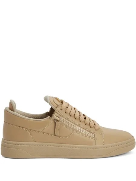 Giuseppe Zanotti кеды GZ94 с логотипом, нейтральный цвет