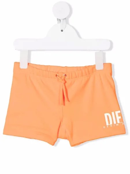 Diesel Kids плавки-шорты с логотипом
