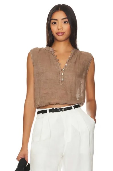 Пуловер Bella Dahl Sleeveless Elastic Waist, цвет Coastal Fog