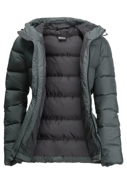 Пуховик FROZEN PALACE Jack Wolfskin, серый