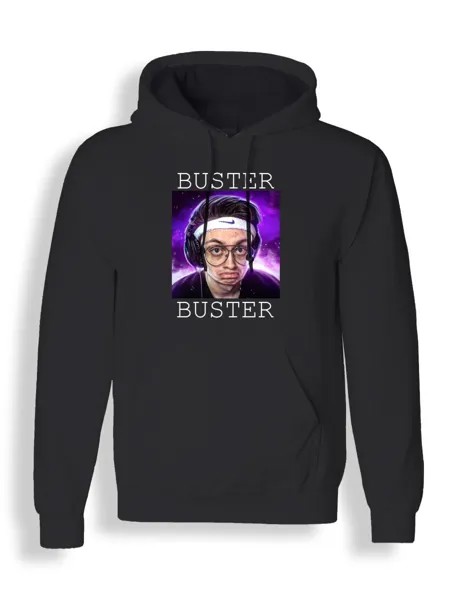 Худи унисекс СувенирShop Buster/Бустер/Freak 3 черное 3XL (56-58)