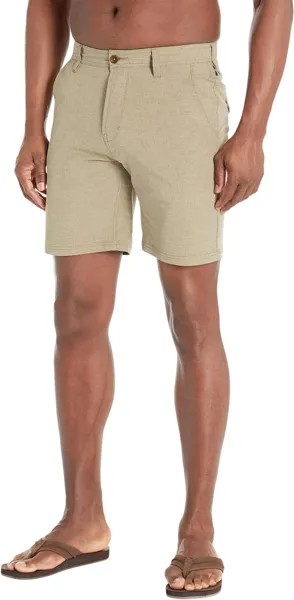 Прогулочные шорты Canyons Hybrid 18,5 дюйма VISSLA, цвет Light Khaki 2