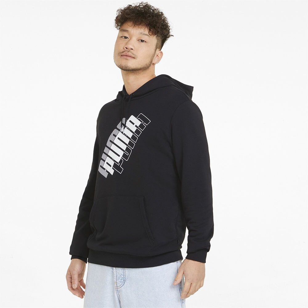 Худи Puma Power Logo, черный