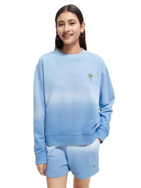Свитшот женский Scotch & Soda 166185/0789 голубой XL