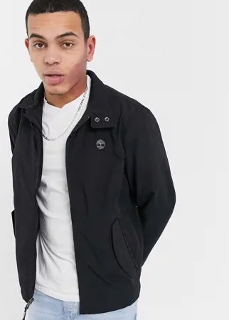 Черный бомбер Timberland Padded Harrington-Черный цвет