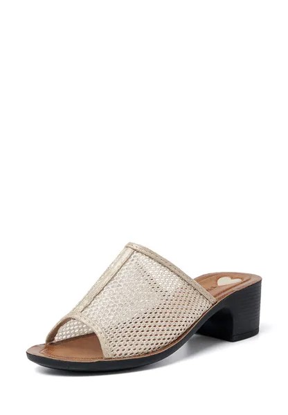 Мюли женские T.Taccardi 112266 золотистые 40 RU