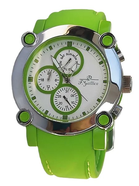 Наручные часы унисекс F.Gattien 9103 зеленые