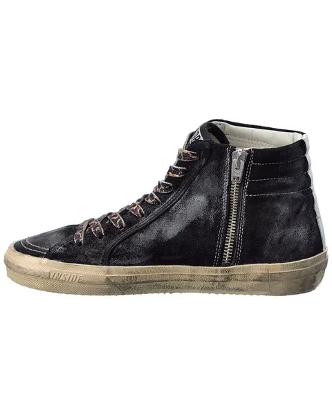 Замшевые кроссовки Golden Goose, черный