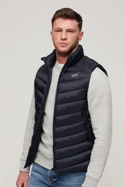 Майка Fuji без капюшона Superdry, синий