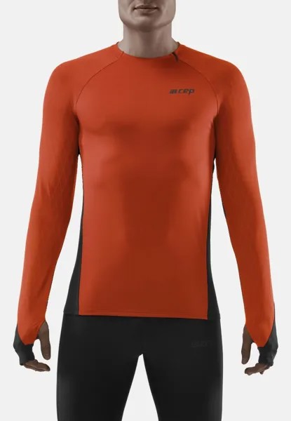 Спортивная футболка Cold Weather CEP, цвет dark orange black