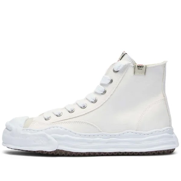 Кроссовки Maison MIHARA YASUHIRO Hank High Original Sole Toe Cap Canvas Sneaker