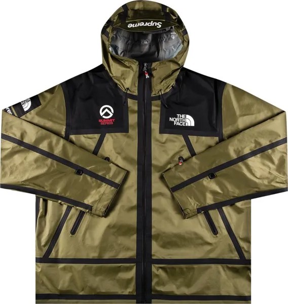 Куртка Supreme x The North Face Summit Series Outer Tape Seam Jacket Olive, зеленый