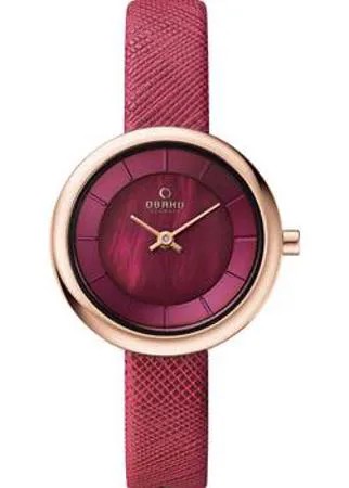 Fashion наручные  женские часы Obaku V146LXVQRD. Коллекция Leather