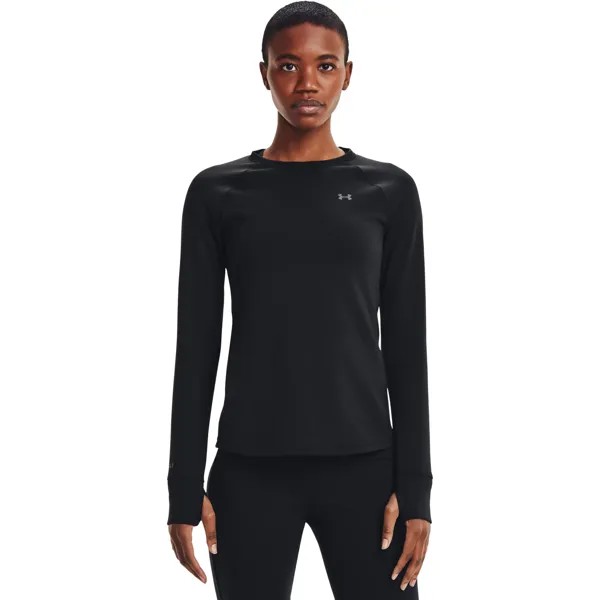 Лонгслив женский Under Armour 1353351-001 черный 46-48 RU